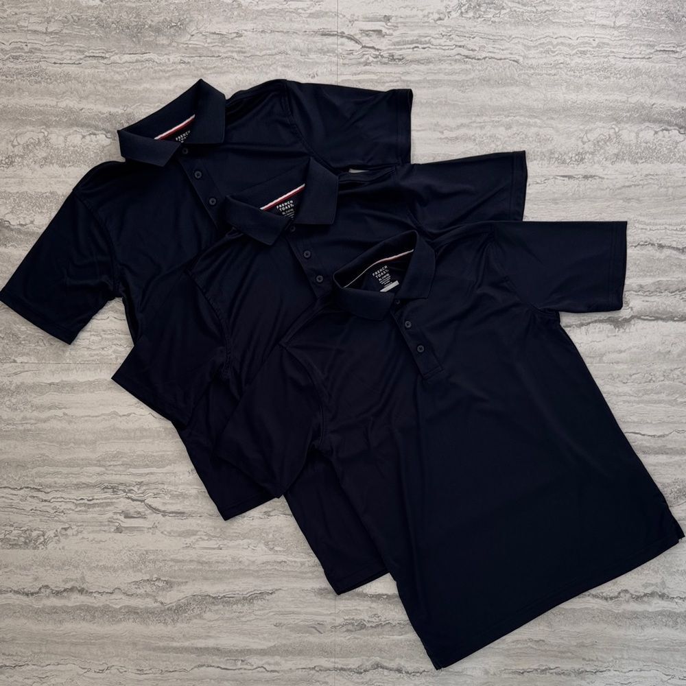 FRENCH TOAST Boys Performance Uniform Polo Shirts